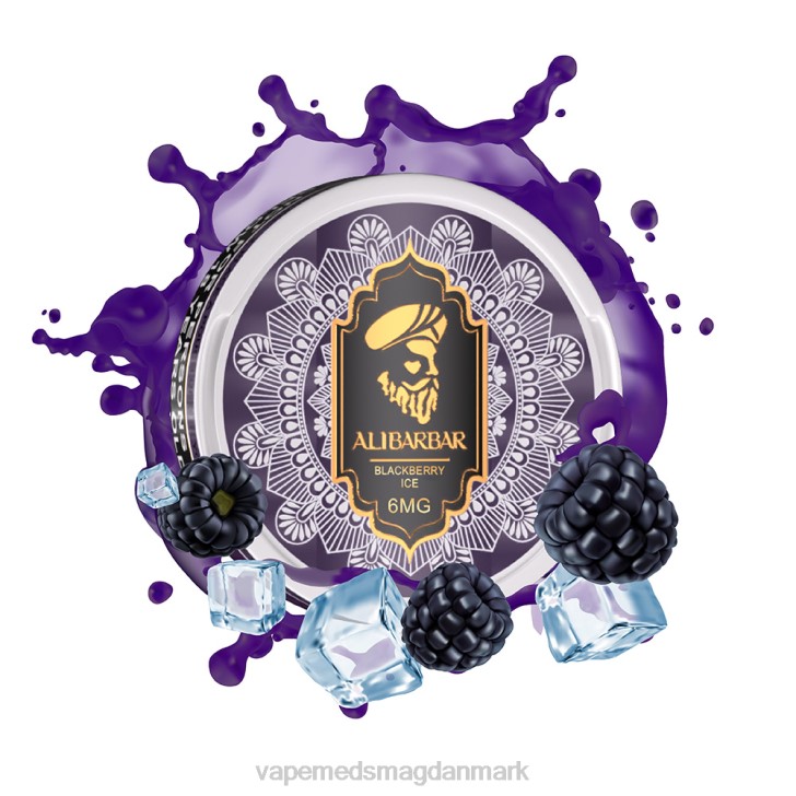 Vape Juice - Alibarbar nikotinposer jordbær vandmelon is 46TD93