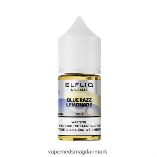 Vape Væske - ELFBAR ELFLIQ Nic salt 30 ml Blue Razz Lemonade J6TPR410