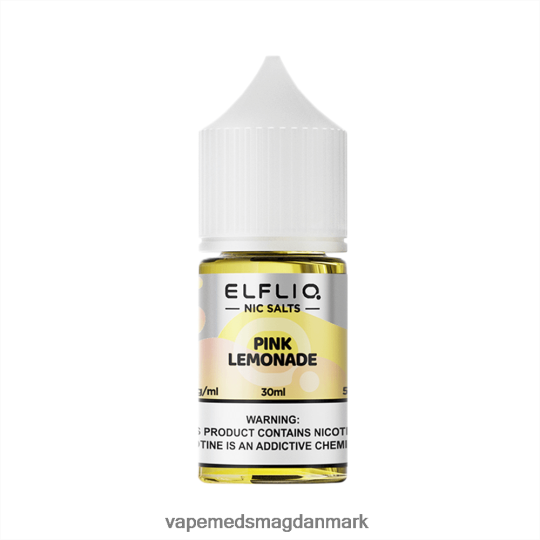 Vape Væske - ELFBAR ELFLIQ Nic salt 30 ml lyserød limonade J6TPR425