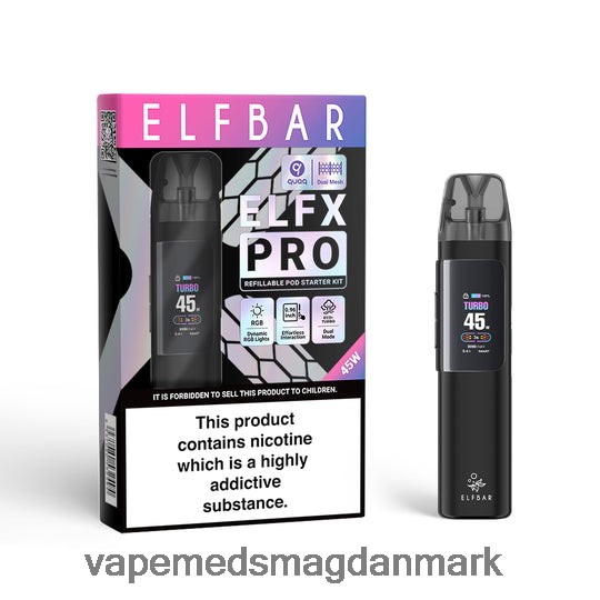 Vape Med Smag - ELFBAR ELFX Pro Åben pod -enhed blå J6TPR46