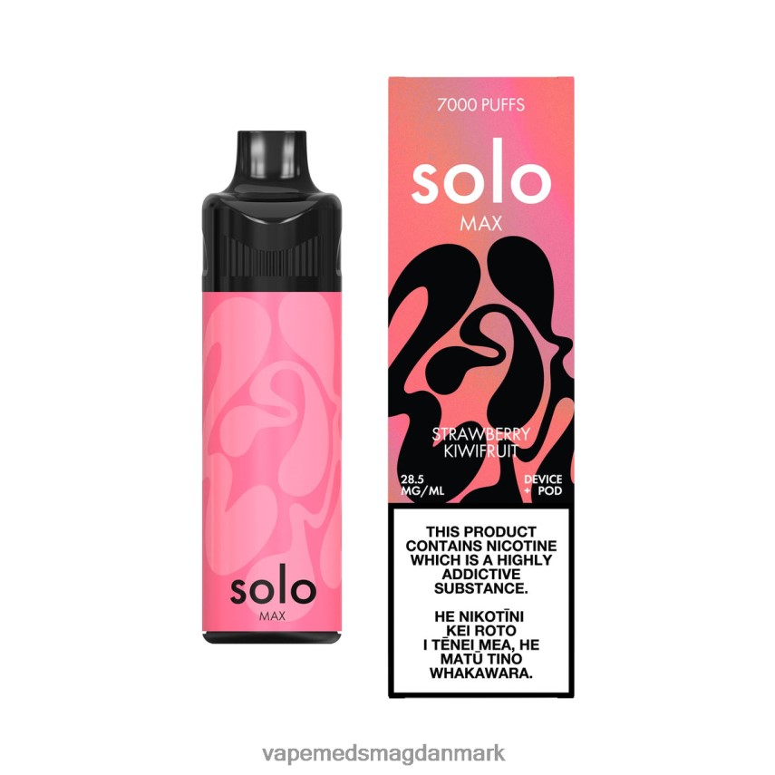 Vape Med Smag - Solo MAX pod kit jordbær kiwi 0066F071