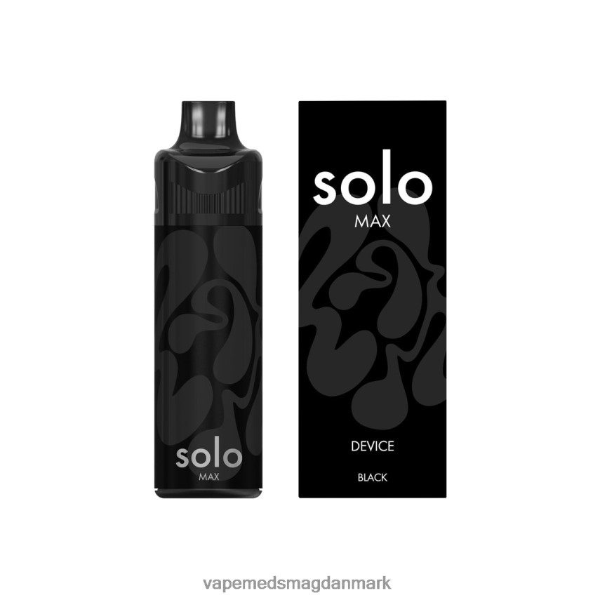 Vape Uden Nikotin - Solo MAX pod enhed sort 0066F072