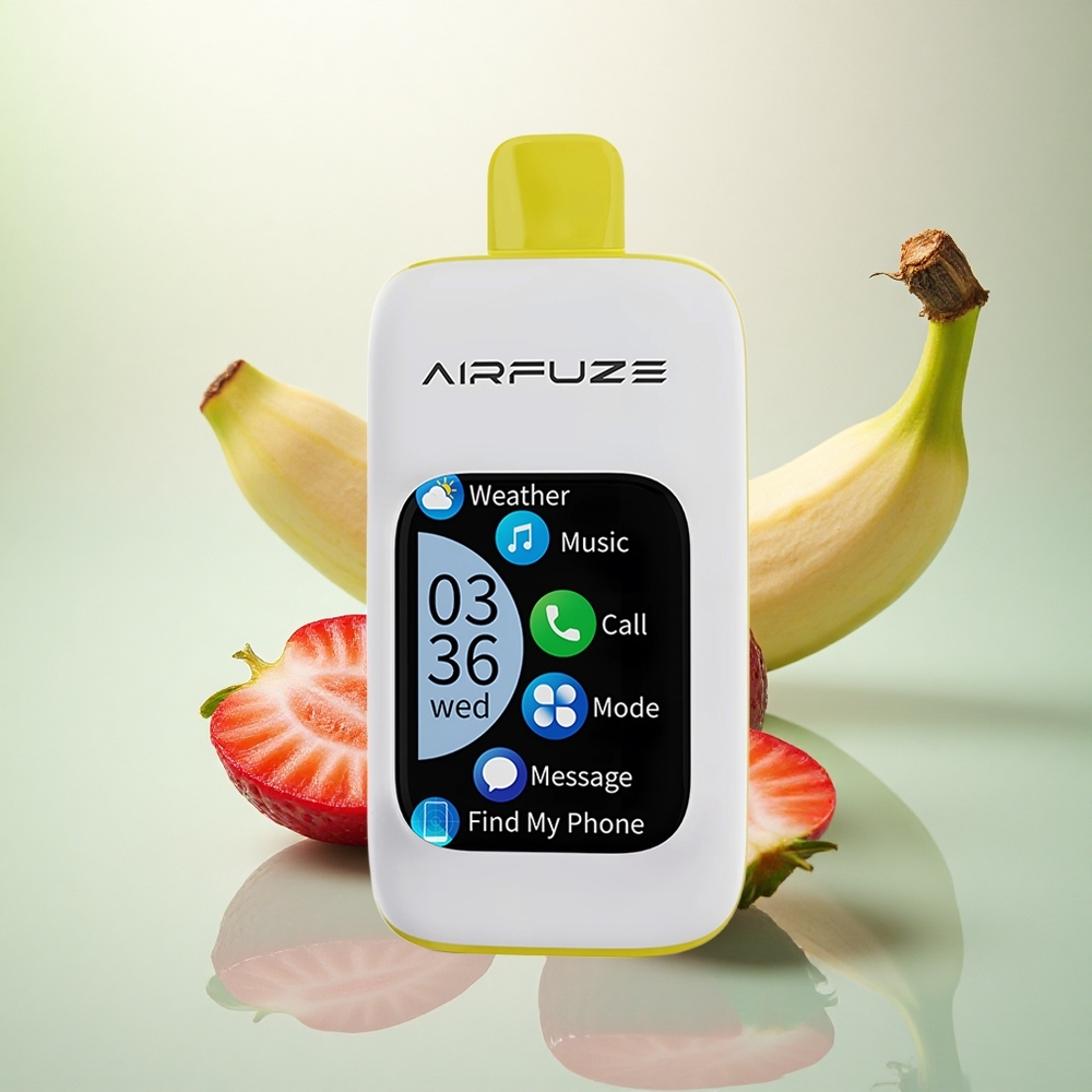 AirFuze Smart Pro 40000 Jordbær Banan 900mAh 20ML 5% Nikotin