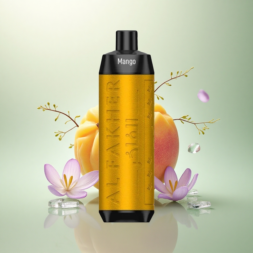 Al Fakher Crown Bar 8000 Crystal Mango Is med 5mg nikotin og 600mAh