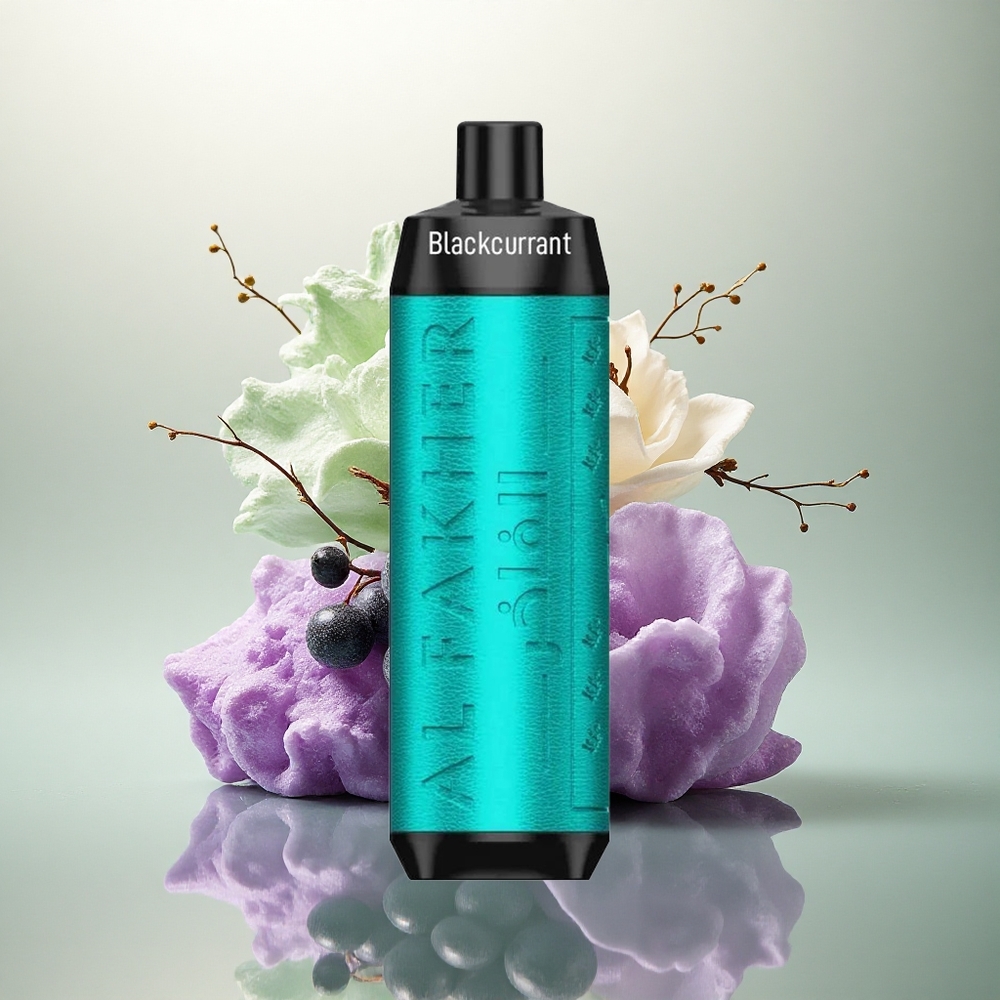 Al Fakher Crown Bar 8000 Crystal Sort Solbær Is med 5mg nikotin og 600mAh