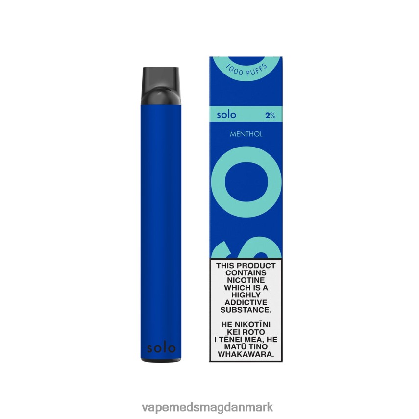 Vape Juice - Solo engangs vape menthol 0066F08