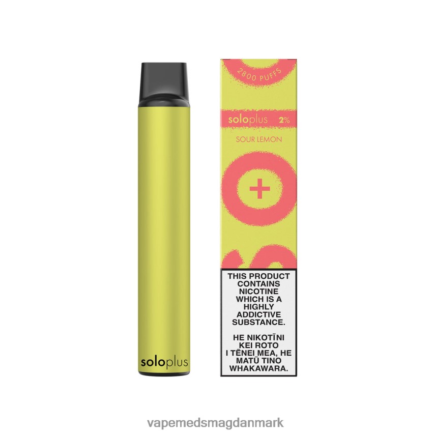 Vape Med Smag - Solo Plus engangs vape sur citron 0066F036