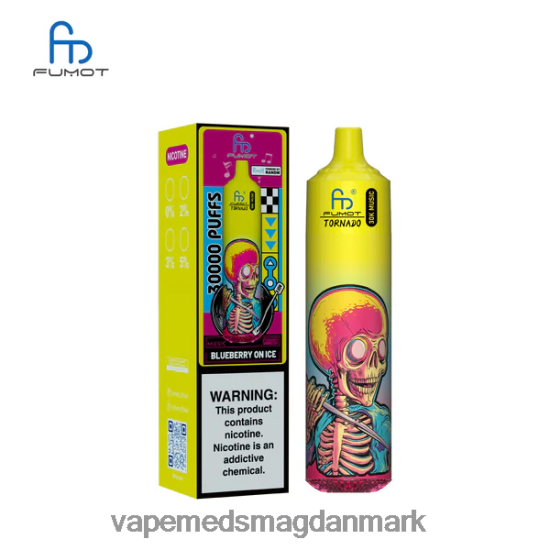 Disposable Vape Danmark - Fumot Tornado 30k musik blåbær på is 82FVF24