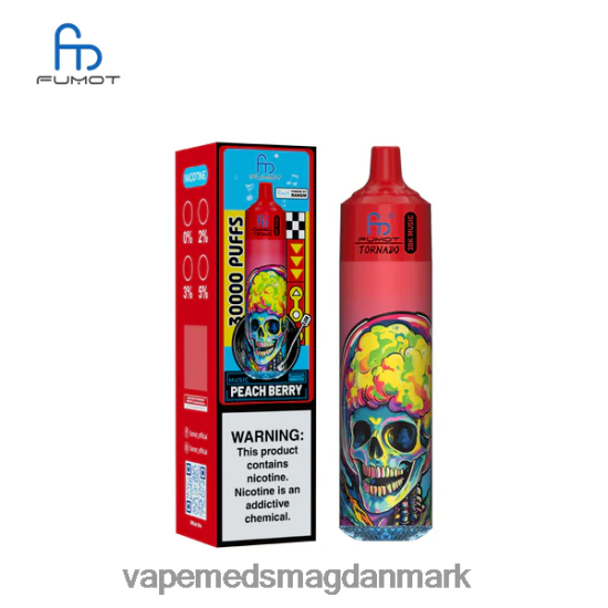 Disposable Vape Danmark - Fumot Tornado 30k musik ferskenbær 82FVF219