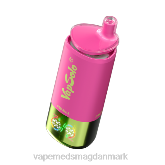Disposable Vape Danmark - VapSolo Triple 30000 pust BNPV9 vandmelon is & red bull & jordbær kiwi