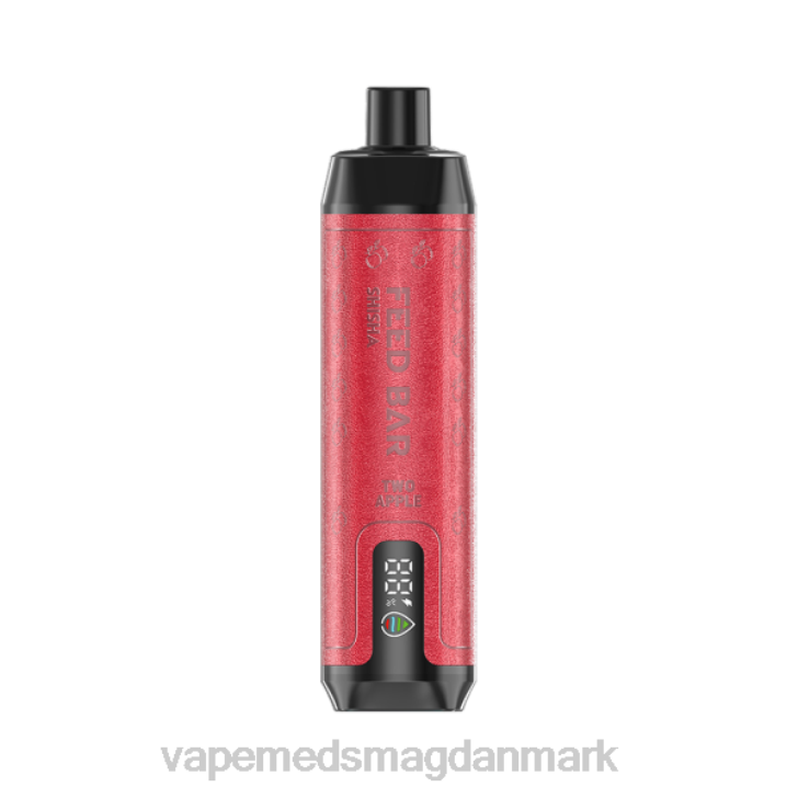 Disposable Vape Danmark - Vapsolo SHISHA engangs vape to æbler 46TD124