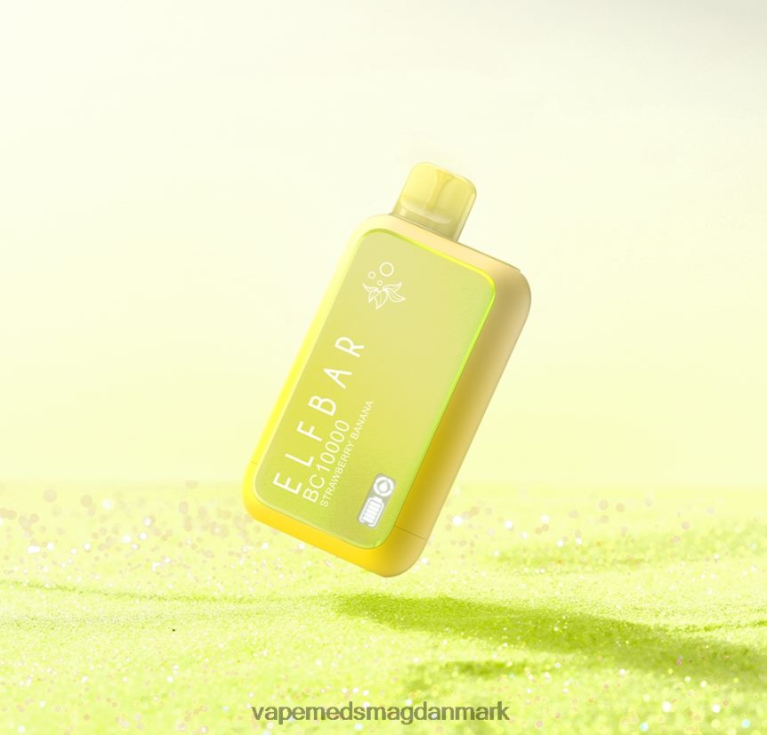 ELFBAR BC10000 engangs vape sunit udgavejordbær banan Disposable VAPE Danmark