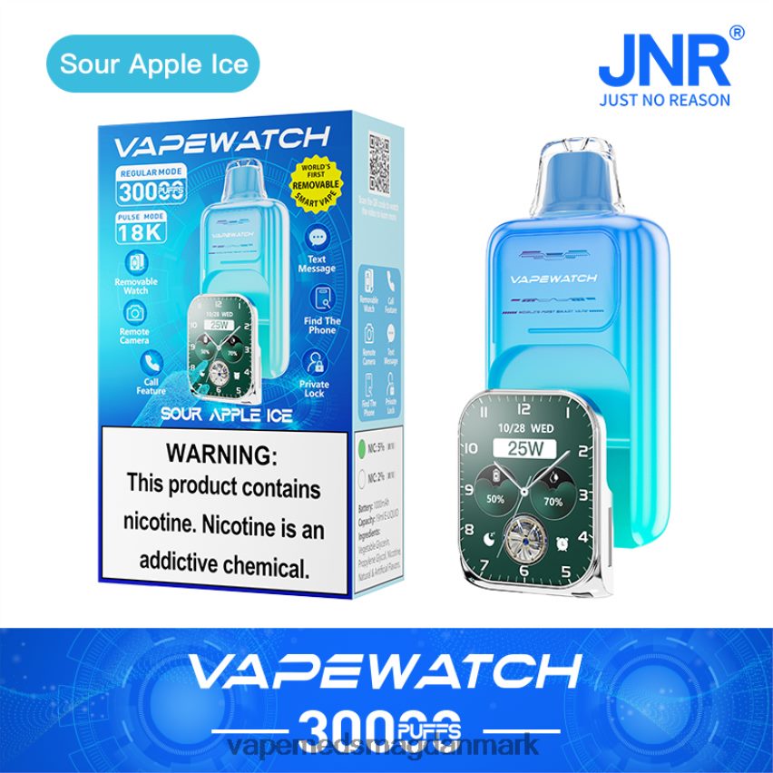 JNR vape ur sur æbleis T4NZ8V5 Vape Væske
