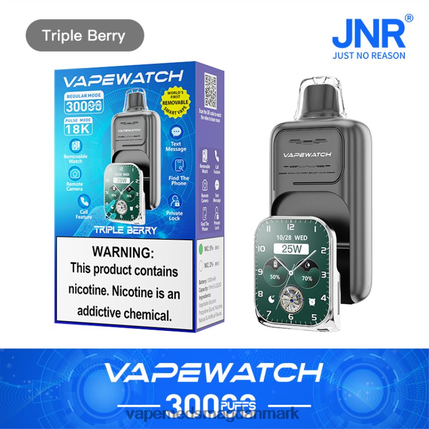 JNR vape ur tredobbelt bær T4NZ8V6 Vape Med Smag