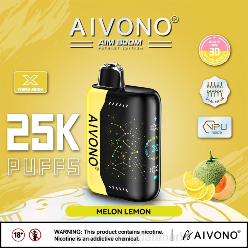 Vape Juice - Aivono AIM BOOM 25.000 2H4L348 melon citron