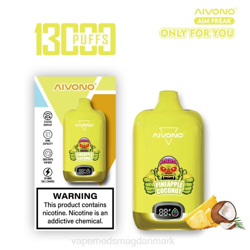Vape Juice - Aivono AIM FREAK 13000 2H4L248 ananas kokos