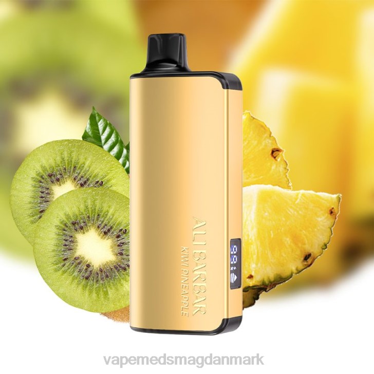 Vape Juice - Alibarbar Ingot 20000 engangs vape kiwi ananas 46TD38