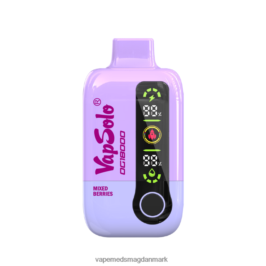 Vape Juice - VapSolo dg18000 blandet bær 88NJB63