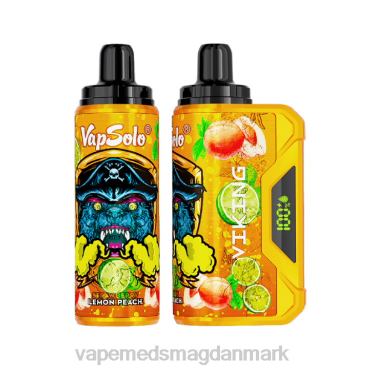 Vape Juice - Vapsolo VIKING engangs vape citron fersken 46TD153