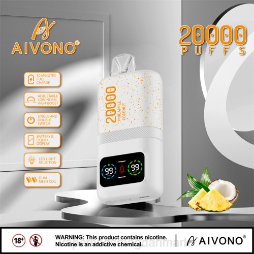 Vape Med Smag - Aivono AIM magic 20.000 2H4L76 ananas kokos is