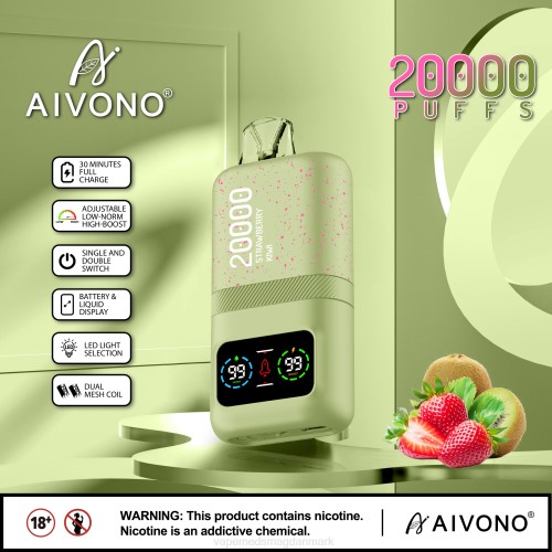 Vape Med Smag - Aivono AIM magic 20.000 2H4L81 jordbær kiwi