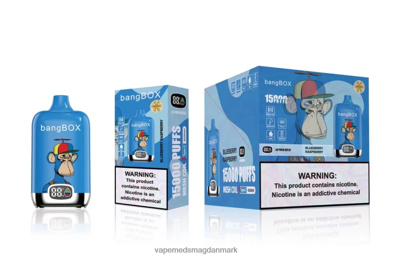 Vape Med Smag - Bang Box 15000 pust blåbær hindbær Z82JX46
