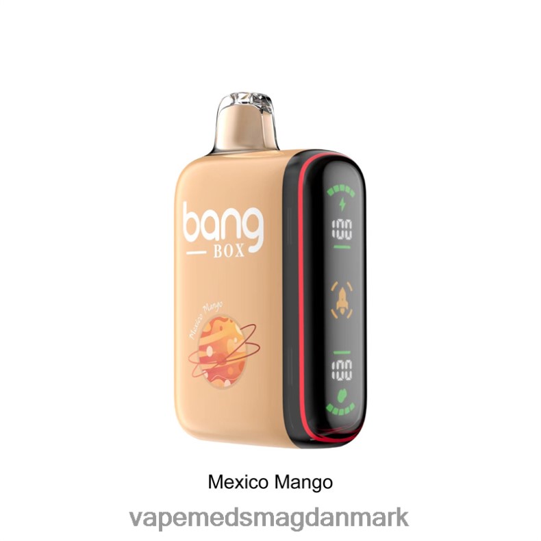 Vape Med Smag - Bang Box 9000-18000 pust intelligent power display mexicansk mango Z82JX31