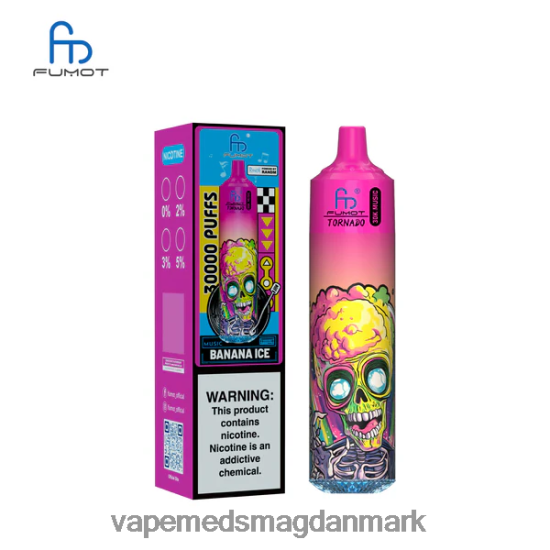 Vape Med Smag - Fumot Tornado 30k musik bananis 82FVF21