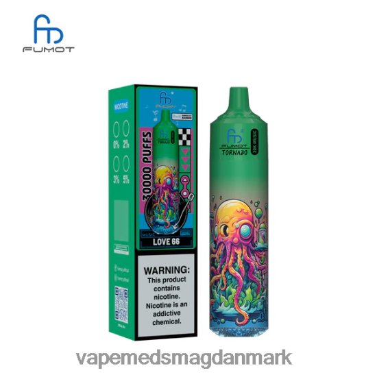 Vape Med Smag - Fumot Tornado 30k musik kærlighed 66 82FVF216