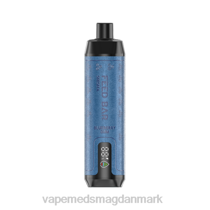 Vape Med Smag - Vapsolo SHISHA engangs vape blåbær tyggegummi 46TD116