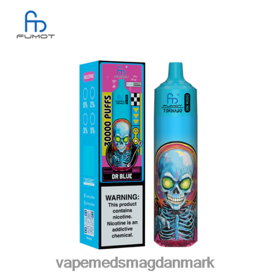 Vape Uden Nikotin - Fumot Tornado 30k musik dr blå 82FVF212