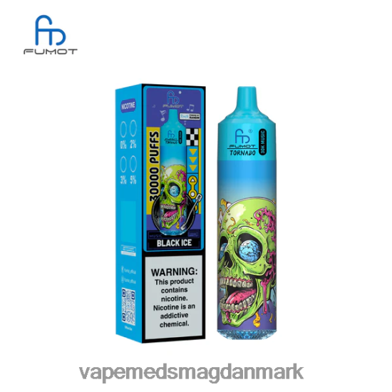Vape Uden Nikotin - Fumot Tornado 30k musik sort is 82FVF22