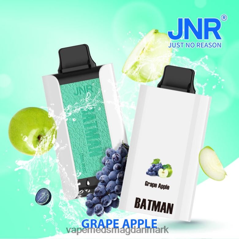 Vape Uden Nikotin - JNR BATMAN 11000 drue æble 22V602