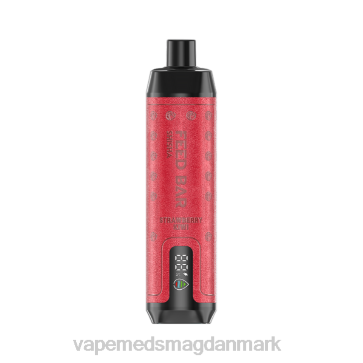 Vape Uden Nikotin - Vapsolo SHISHA engangs vape jordbær kiwi 46TD122