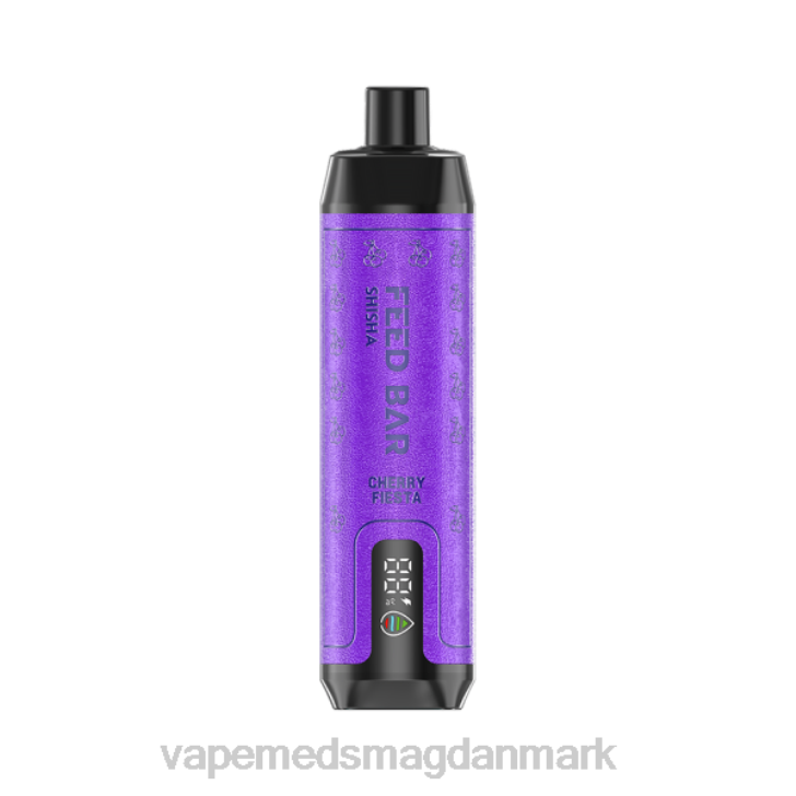 Vape Uden Nikotin - Vapsolo SHISHA engangs vape kirsebær fiesta 46TD117