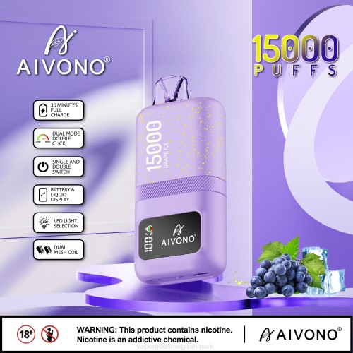 Vape Væske - Aivono AIM magic 15.000 2H4L60 drue is