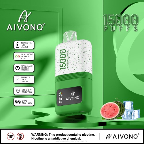 Vape Væske - Aivono AIM magic 15.000 2H4L70 vandmelon is