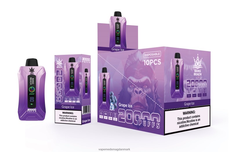 Vape Væske - Bang Beach 20000 pust smart screen vape drue is Z82JX10