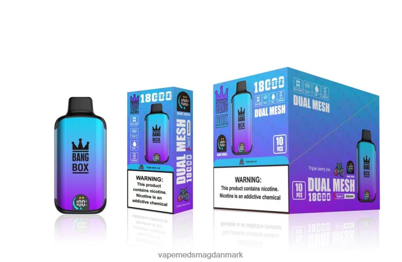 Vape Væske - Bang Box 18000 pust tredobbelt bæris Z82JX95