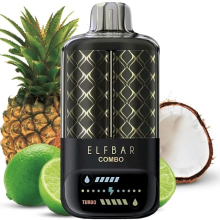 Vape Væske - Elf Bar Combo 25.000 lime & ananas B4PH5