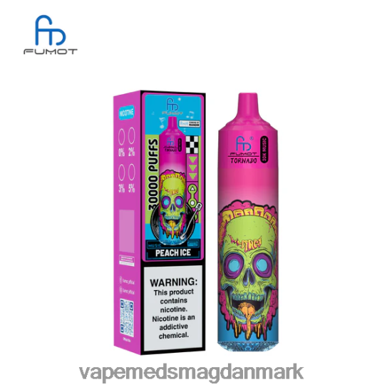 Vape Væske - Fumot Tornado 30k musik fersken is 82FVF220