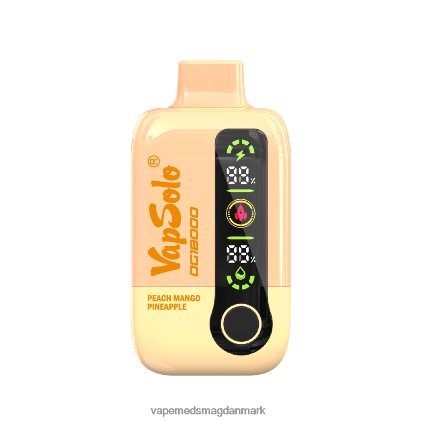 Vape Væske - VapSolo dg18000 fersken mango ananas 88NJB65