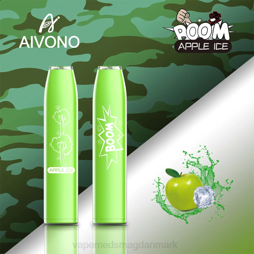 Disposable Vape Danmark - Aivono AIM BOOM 600 2H4L354 æbleis