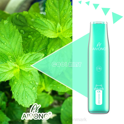 Vape Med Smag - Aivono AIM CAT 400 2H4L336 kølig mynte