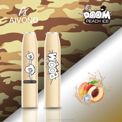 Vape Uden Nikotin - Aivono AIM BOOM 600 2H4L362 fersken is