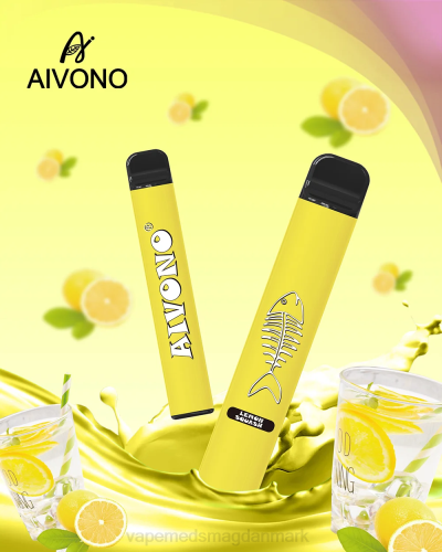 Vape Uden Nikotin - Aivono AIM FISHBONE 600 2H4L287 citron hold