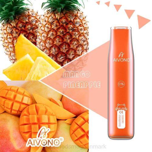 Vape Væske - Aivono AIM CAT 400 2H4L340 mango ananas