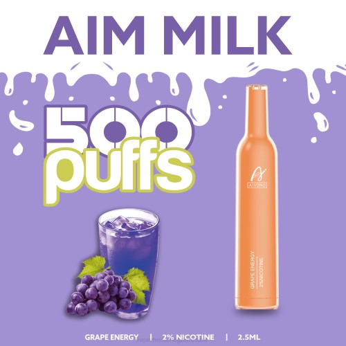 Vape Væske - Aivono AIM MILK 500 2H4L265 drue energi