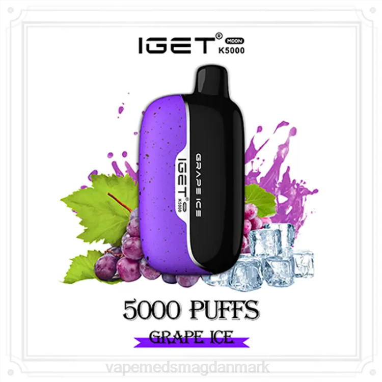 Disposable Vape Danmark - IGET Moon k5000 JXZX4 drue is