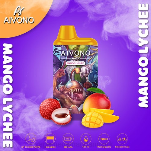 Vape Juice - Aivono AIM MAGIC 5800 mouth box cigaret 2H4L98 mango litchi